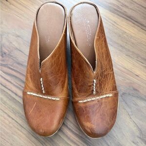 Brown Leather Women's Shoes